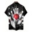 Men's 3D Graphic Print Bowling Shirt - Stylish Short Sleeve Lapel Shirt for Summer Outdoor Activities - Great Gift for Men