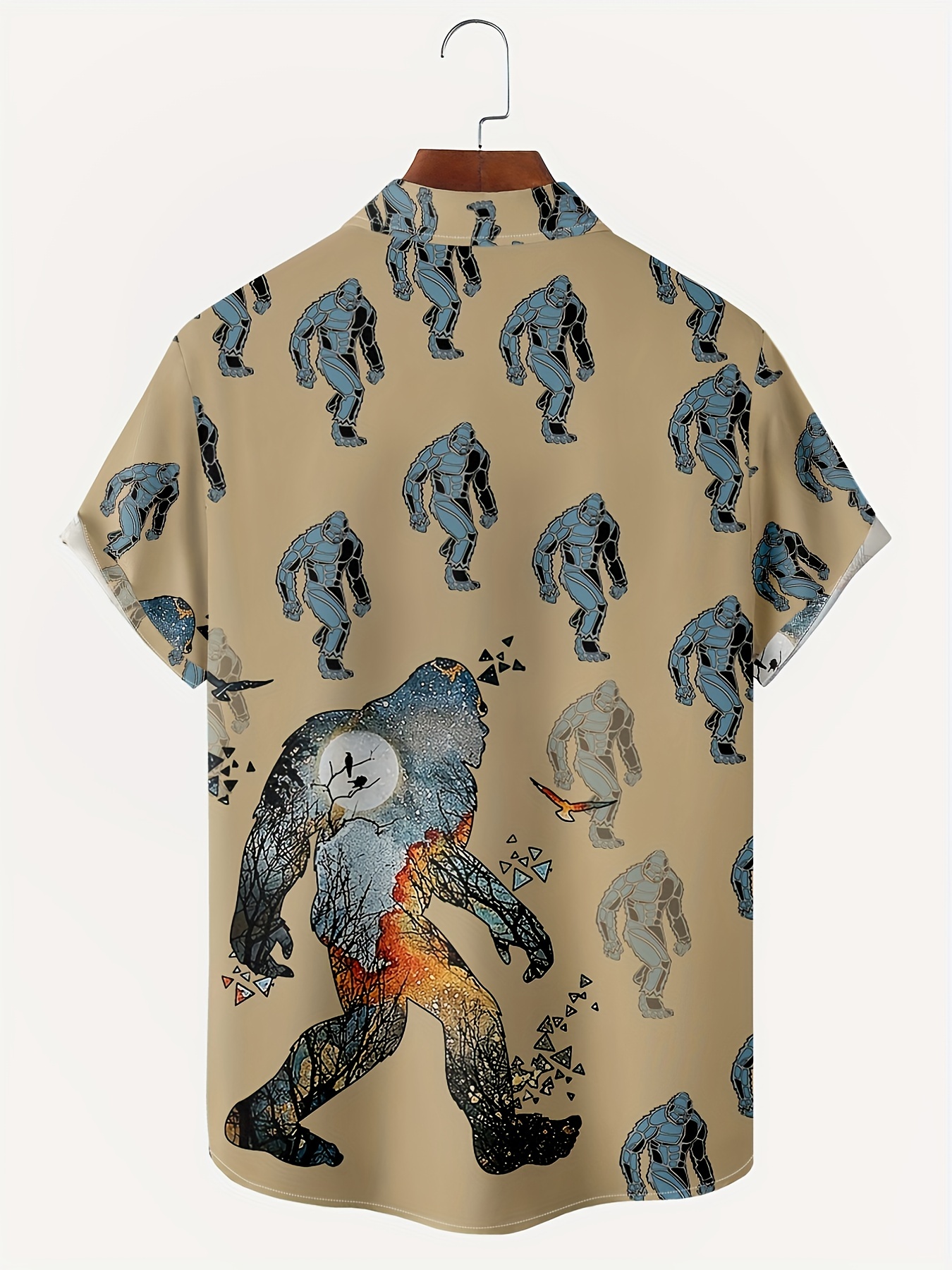 mens coconut tree print hawaiian shirt best sellers details 26